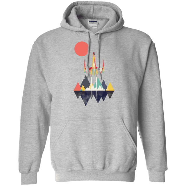 Sweatshirts Sport Grey / S Sunset Fighter Pullover Hoodie