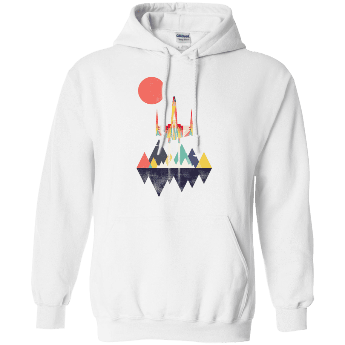 Sweatshirts White / S Sunset Fighter Pullover Hoodie