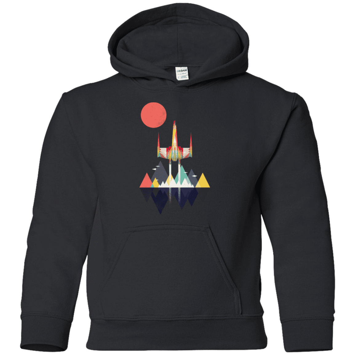 Sweatshirts Black / YS Sunset Fighter Youth Hoodie