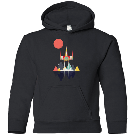 Sweatshirts Black / YS Sunset Fighter Youth Hoodie