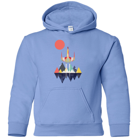 Sweatshirts Carolina Blue / YS Sunset Fighter Youth Hoodie