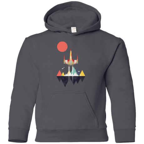 Sweatshirts Charcoal / YS Sunset Fighter Youth Hoodie