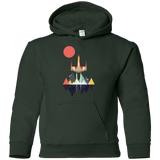 Sweatshirts Forest Green / YS Sunset Fighter Youth Hoodie