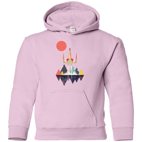 Sweatshirts Light Pink / YS Sunset Fighter Youth Hoodie