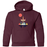 Sweatshirts Maroon / YS Sunset Fighter Youth Hoodie