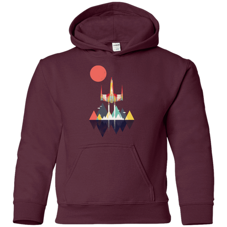 Sweatshirts Maroon / YS Sunset Fighter Youth Hoodie