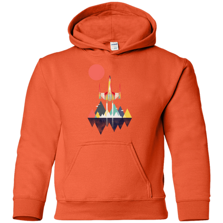 Sweatshirts Orange / YS Sunset Fighter Youth Hoodie