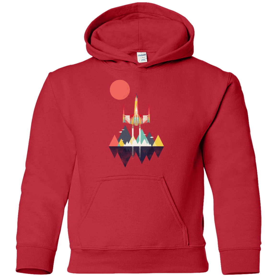 Sweatshirts Red / YS Sunset Fighter Youth Hoodie