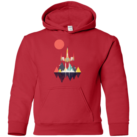 Sweatshirts Red / YS Sunset Fighter Youth Hoodie