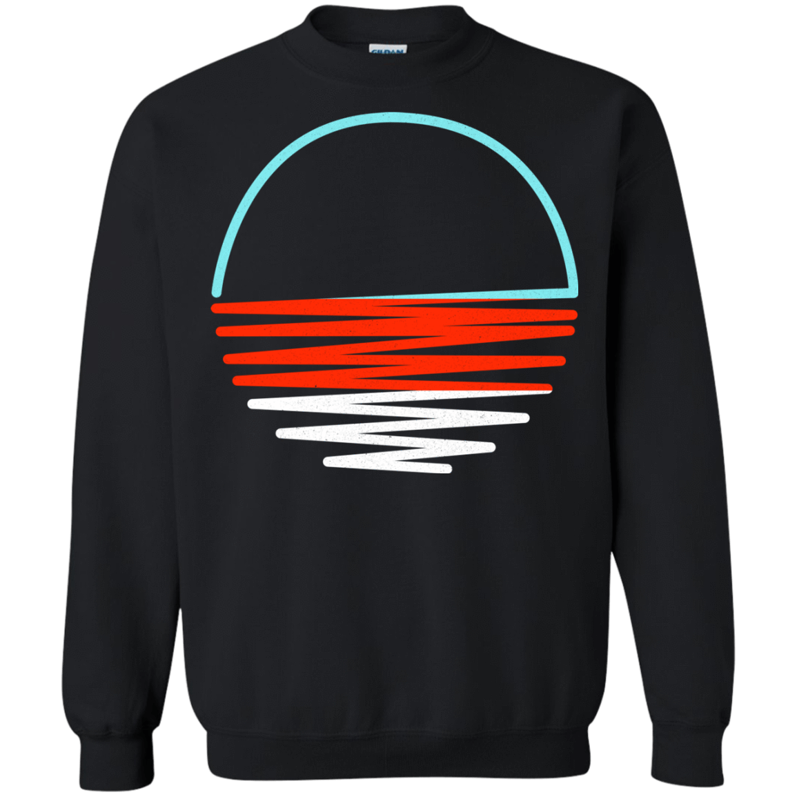 Sweatshirts Black / S Sunset Shine Crewneck Sweatshirt