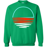 Sweatshirts Irish Green / S Sunset Shine Crewneck Sweatshirt