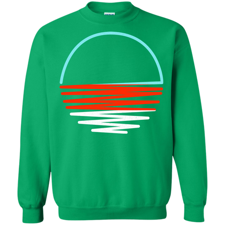 Sweatshirts Irish Green / S Sunset Shine Crewneck Sweatshirt