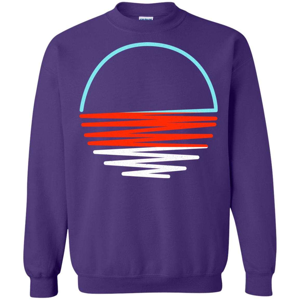 Sweatshirts Purple / S Sunset Shine Crewneck Sweatshirt
