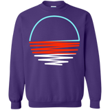 Sweatshirts Purple / S Sunset Shine Crewneck Sweatshirt