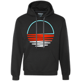 Sweatshirts Black / S Sunset Shine Premium Fleece Hoodie