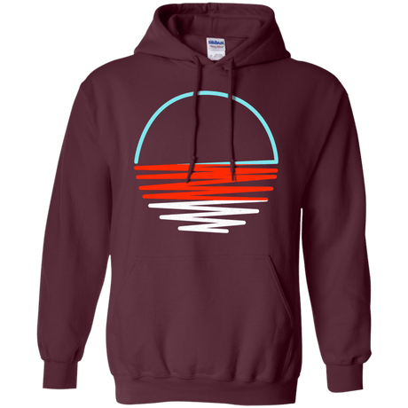 Sweatshirts Maroon / S Sunset Shine Pullover Hoodie