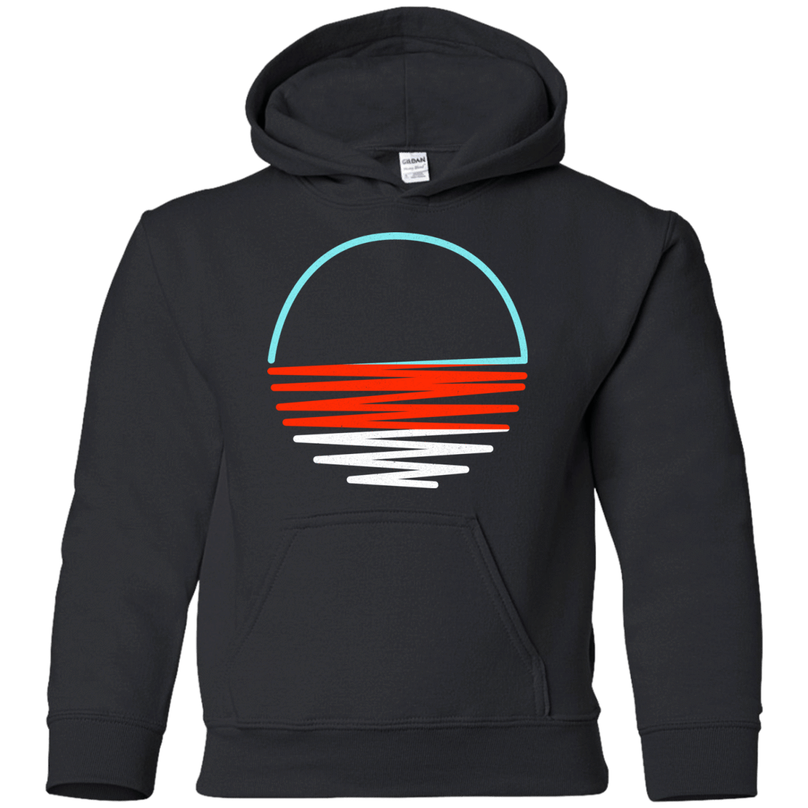 Sweatshirts Black / YS Sunset Shine Youth Hoodie