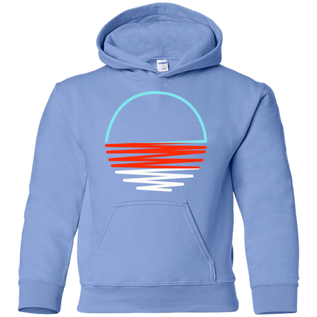 Sweatshirts Carolina Blue / YS Sunset Shine Youth Hoodie