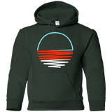 Sweatshirts Forest Green / YS Sunset Shine Youth Hoodie
