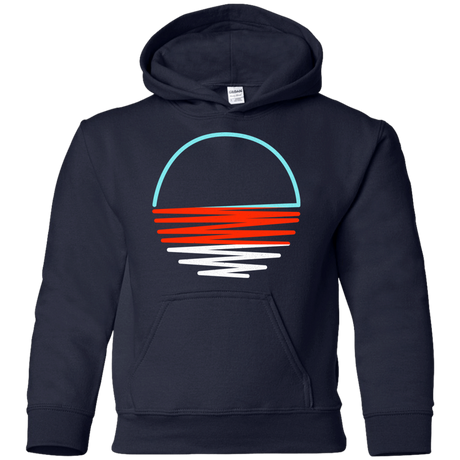 Sweatshirts Navy / YS Sunset Shine Youth Hoodie