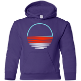 Sweatshirts Purple / YS Sunset Shine Youth Hoodie