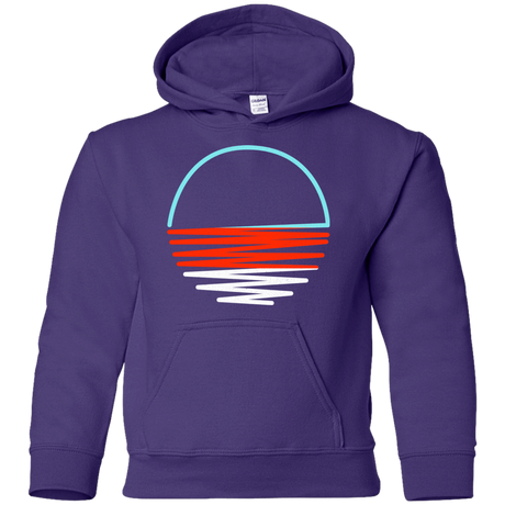 Sweatshirts Purple / YS Sunset Shine Youth Hoodie