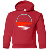 Sweatshirts Red / YS Sunset Shine Youth Hoodie