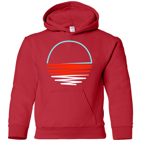 Sweatshirts Red / YS Sunset Shine Youth Hoodie