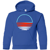 Sweatshirts Royal / YS Sunset Shine Youth Hoodie