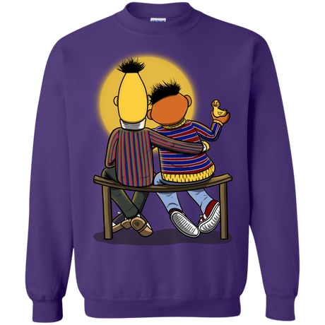 Sweatshirts Purple / S Sunset Street Crewneck Sweatshirt