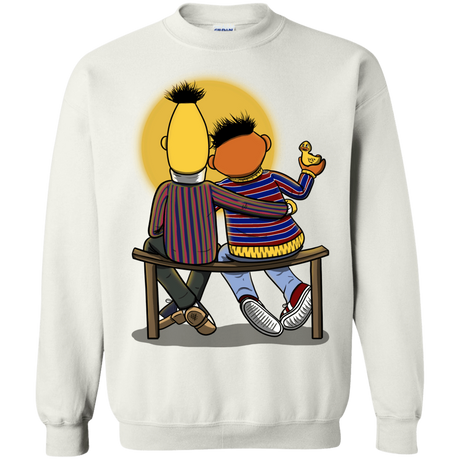 Sweatshirts White / S Sunset Street Crewneck Sweatshirt