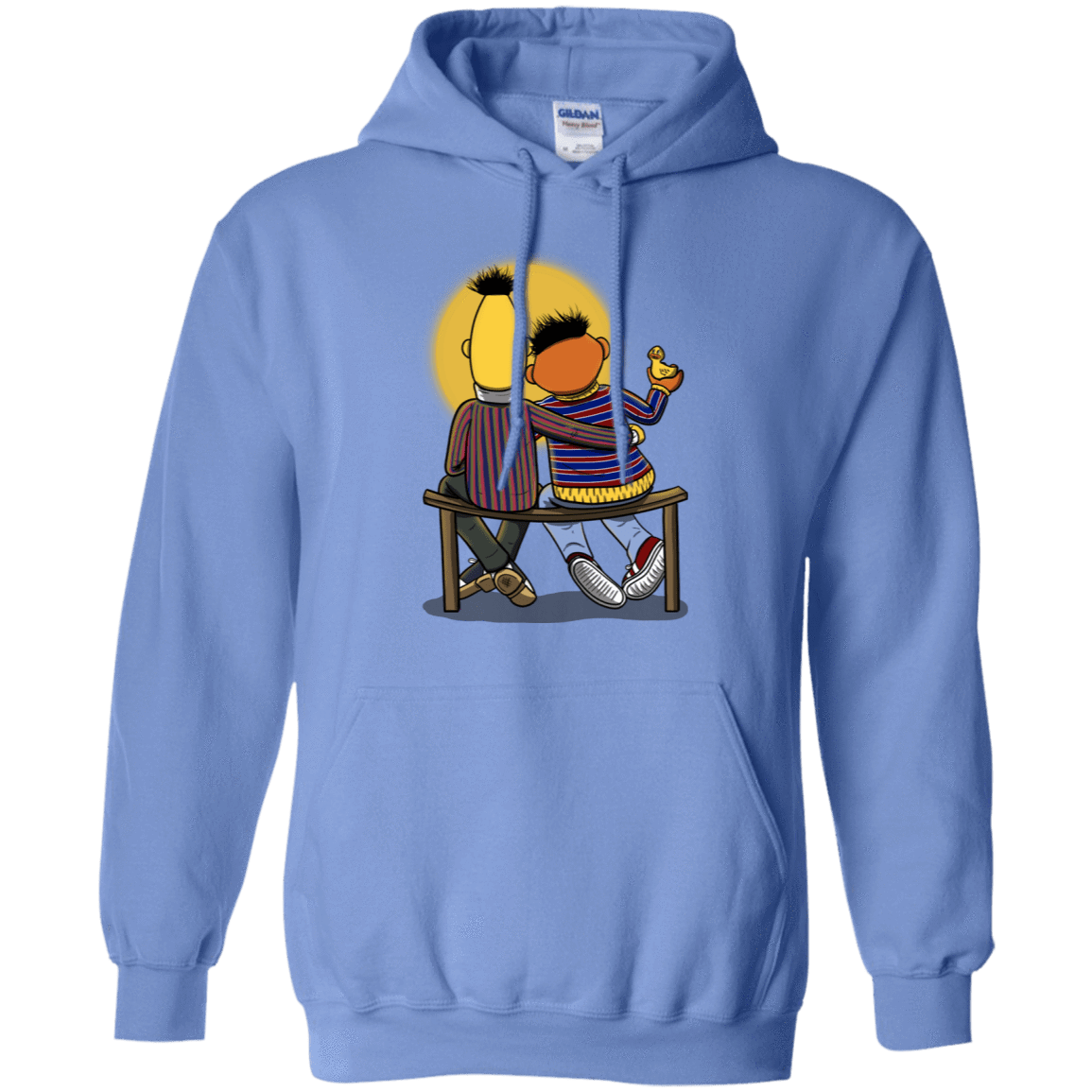 Sweatshirts Carolina Blue / S Sunset Street Pullover Hoodie