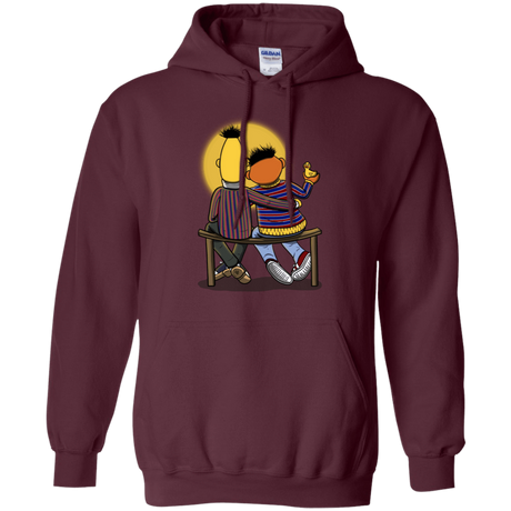 Sweatshirts Maroon / S Sunset Street Pullover Hoodie