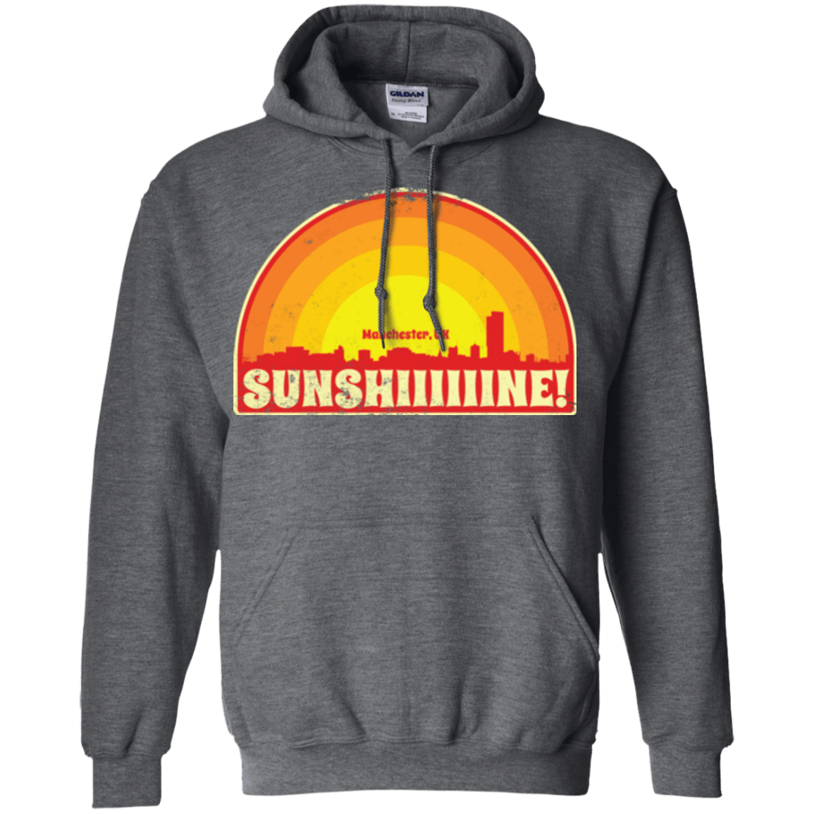 Sweatshirts Dark Heather / Small Sunshine Pullover Hoodie