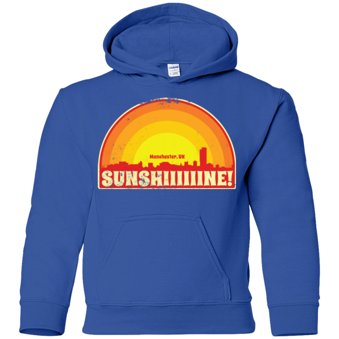 Sweatshirts Royal / YS Sunshine Youth Hoodie