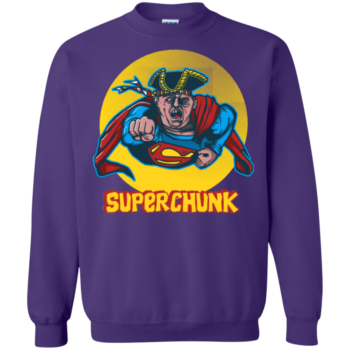 Sweatshirts Purple / S Super Chunk Crewneck Sweatshirt