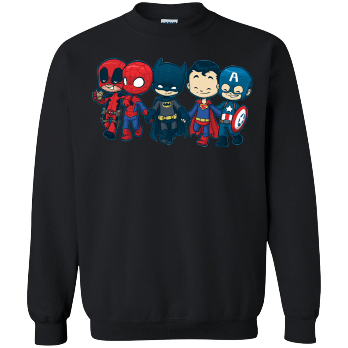Sweatshirts Black / Small Super Cross Over Bros Crewneck Sweatshirt