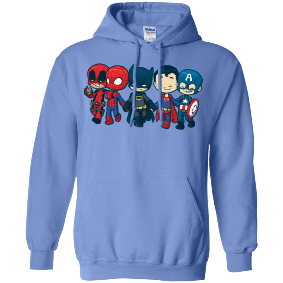 Sweatshirts Carolina Blue / Small Super Cross Over Bros Pullover Hoodie