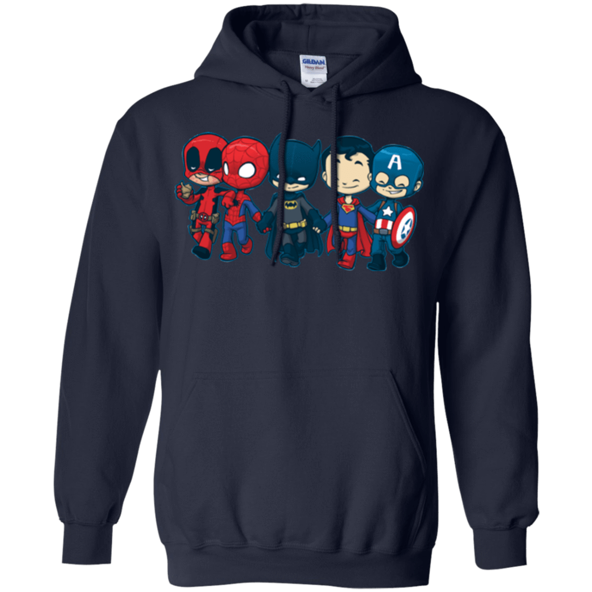 Sweatshirts Navy / Small Super Cross Over Bros Pullover Hoodie