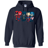 Sweatshirts Navy / Small Super Cross Over Bros Pullover Hoodie