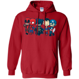 Sweatshirts Red / Small Super Cross Over Bros Pullover Hoodie