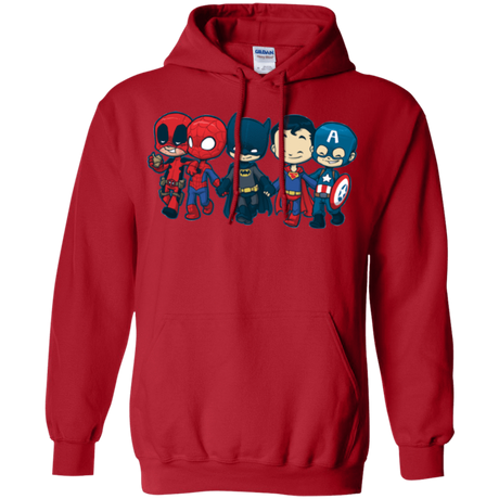 Sweatshirts Red / Small Super Cross Over Bros Pullover Hoodie