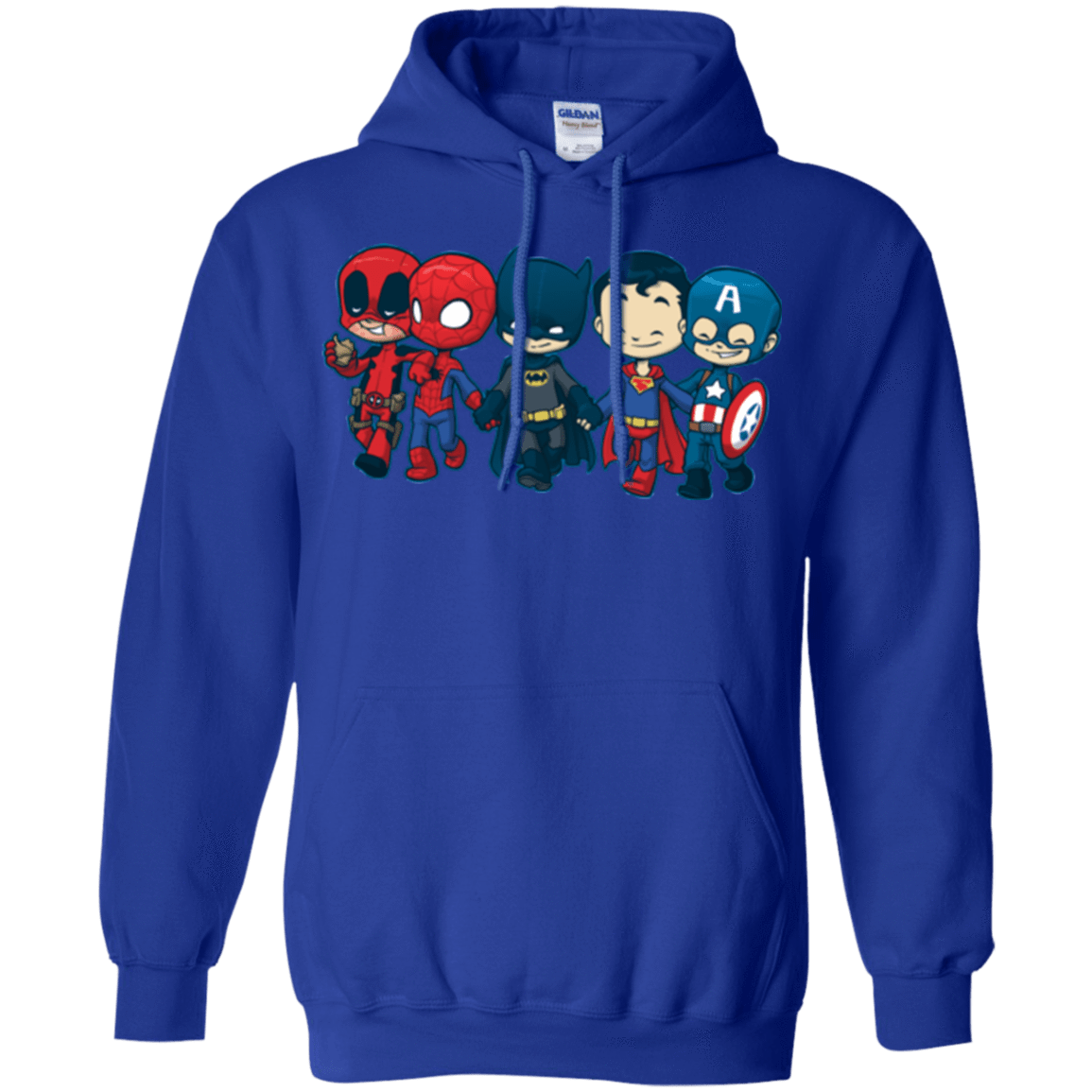 Sweatshirts Royal / Small Super Cross Over Bros Pullover Hoodie