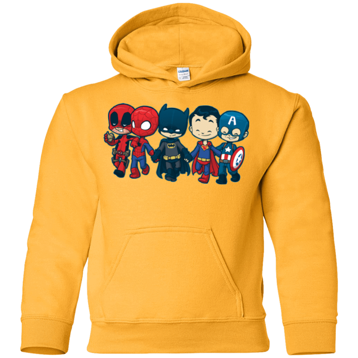 Sweatshirts Gold / YS Super Cross Over Bros Youth Hoodie