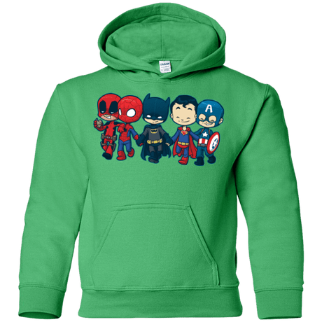 Sweatshirts Irish Green / YS Super Cross Over Bros Youth Hoodie