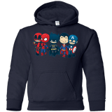Sweatshirts Navy / YS Super Cross Over Bros Youth Hoodie