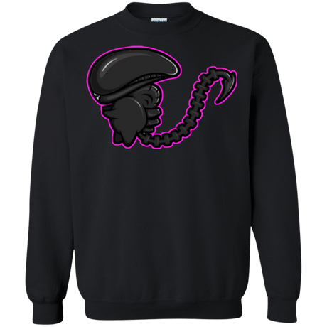 Sweatshirts Black / Small Super Cute Alien Crewneck Sweatshirt