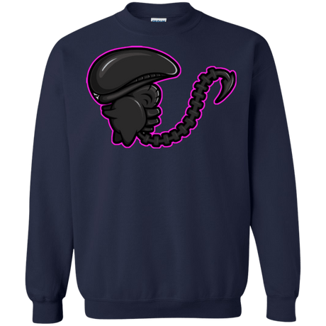 Sweatshirts Navy / Small Super Cute Alien Crewneck Sweatshirt