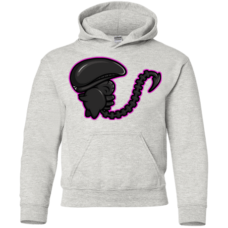 Sweatshirts Ash / YS Super Cute Alien Youth Hoodie