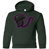 Sweatshirts Forest Green / YS Super Cute Alien Youth Hoodie
